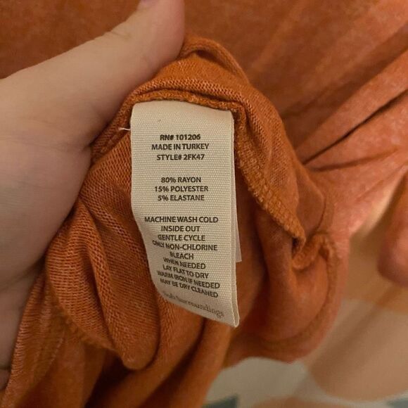 Soft Surroundings Ophelia Orange Tunic | M - Picture 4 of 5